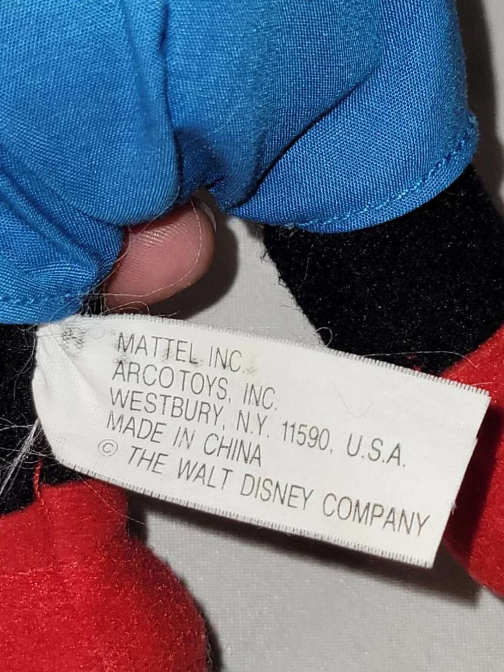 Vintage Mattel ArcoToys Mickey Mouse & Disneyland Santa Claus Mickey Mouse